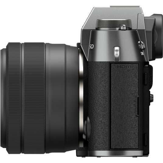 ᐉ Купить Фотоаппарат Fujifilm X-T50 kit 15-45mm (Charcoal Silver