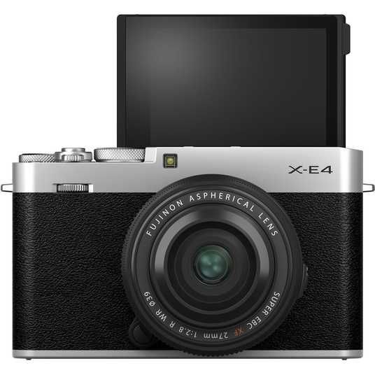 ᐉ Купити Фотоапарат Fujifilm X-E4 kit (XF 27mm) Silver в Києві