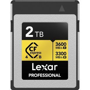 Фотография - Карта памяти Lexar Professional GOLD CFexpress 4.0 Type B (LCXEXP4)