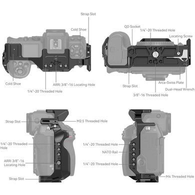 Фотография - Клетка для камеры SmallRig Cage for Nikon Z8 (3940)