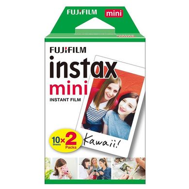 Фотоапарат Fujifilm Instax Mini 12 (Pastel Blue) + Фотобумага (20 шт.)