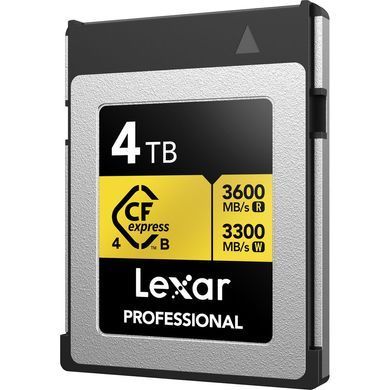 Фотографія - Карта пам'яті Lexar Professional GOLD CFexpress 4.0 Type B (LCXEXP4)