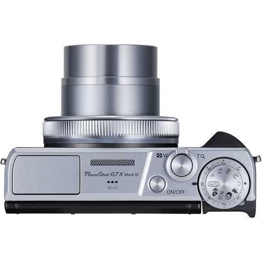 ᐉ Купить Фотоаппарат Canon PowerShot G7 X Mark III (Silver) в