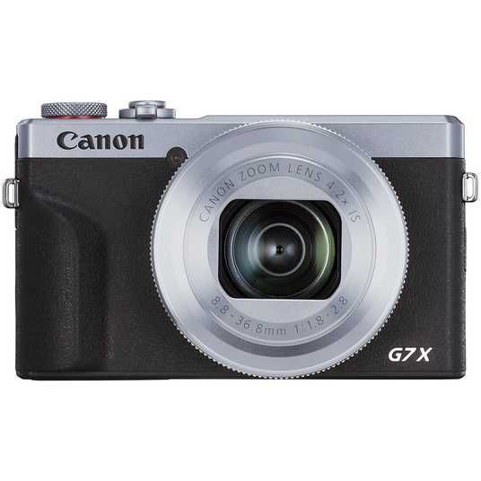 ᐉ Купить Фотоаппарат Canon PowerShot G7 X Mark III (Silver) в
