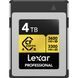 Фотографія - Карта пам'яті Lexar Professional GOLD CFexpress 4.0 Type B (LCXEXP4)