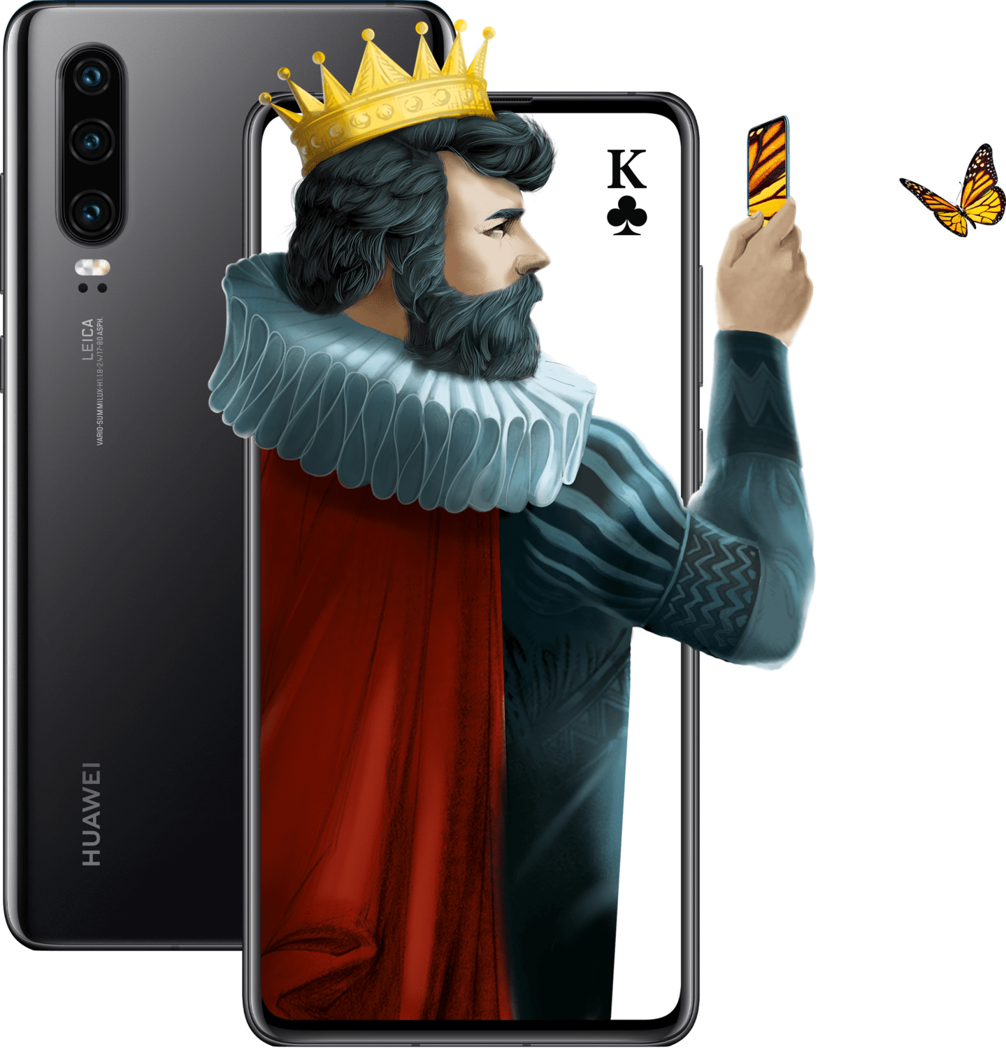 ᐉ Купить Смартфон Huawei P30 6/128GB Black в Киеве — заказать