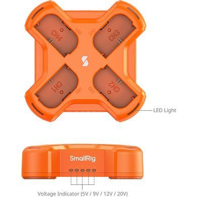 Фотографія - Зарядний пристрій SmallRig LP-E6NH 4-Channel (4838)