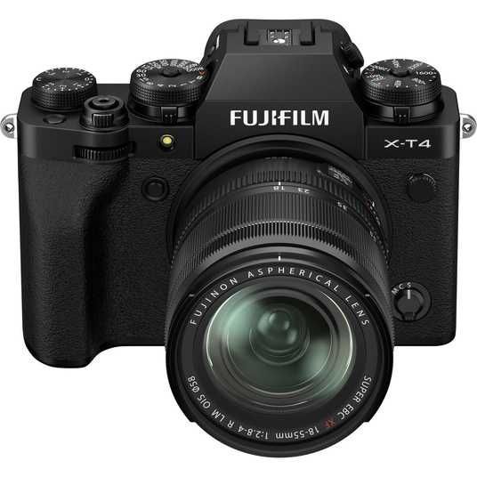 ᐉ Купити Фотоапарат Fujifilm X-T4 kit 18-55mm (Black) в Києві