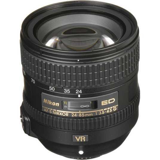 ᐉ Купить Объектив Nikon AF-S 24-85mm f/3.5-4.5G ED VR в Киеве