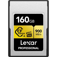 Фотографія - Карта пам'яті Lexar Professional CFexpress Type A (GOLD Series) LCAGOLD