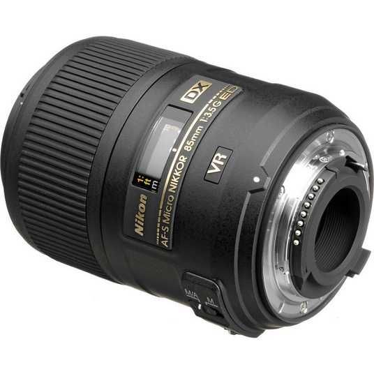 ■ほぼ新品■Nikon NIKKOR 85mm f/3.5G ED VR ᐉ Купити Об'єктив Nikon AF-S 85mm f/3.5G ED VR Micro в Києві