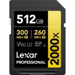 Фотография - Карта памяти Lexar Professional 2000x UHS-II SDXC (LSD2000)