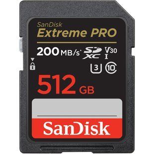 Фотография - Карта памяти SanDisk SDXC UHS-I U3 V30 Extreme Pro (SDSDXX)