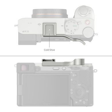 Фотографія - Упор для великого пальця SmallRig Thumb Grip for Sony a7C II, a7CR & a7C (Silver) 4818