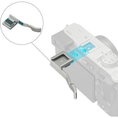 Фотографія - Упор для великого пальця SmallRig Thumb Grip for Sony a7C II, a7CR & a7C (Silver) 4818