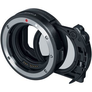 Фотография - Canon Drop-In Filter Mount Adapter EF-EOS R with Circular Polarizer Filter