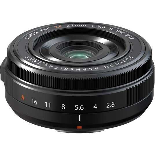 Fujifilm XF27mmF28R WR レンズ ᐉ Купить Объектив Fujifilm XF 27mm f/2.8 R WR (Black) в Киеве