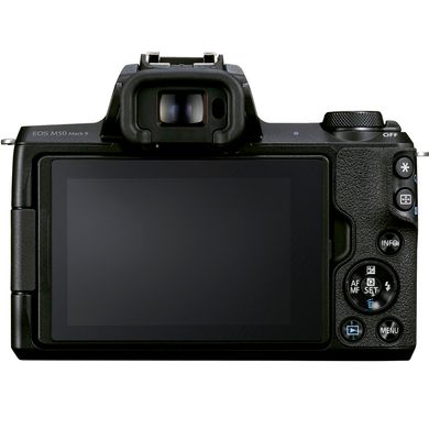 Фотография - Canon EOS M50 Mark II Kit (15-45mm + 55-200mm) IS STM (Black)