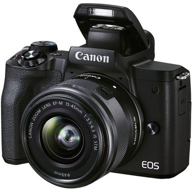 Фотографія - Canon EOS M50 Mark II Kit (15-45mm + 55-200mm) IS STM (Black)