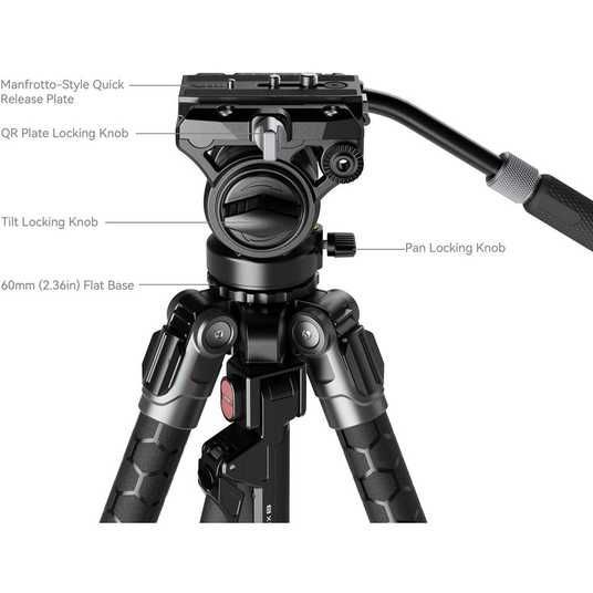 ᐉ Купить Штатив SmallRig x Potato Jet TRIBEX SE Hydraulic Tripod