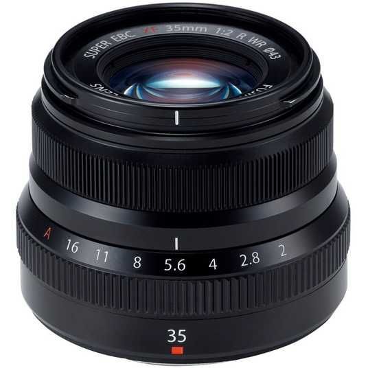 FUJIFILM XF 35mm F2 R WR ブラック ᐉ Купить Объектив Fujifilm XF 35mm f/2 R WR (Black) в Киеве