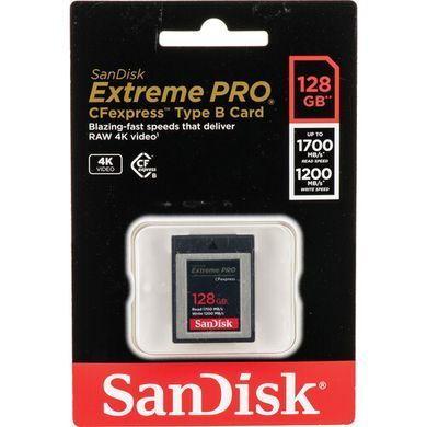 Фотографія - Карта пам'яті SanDisk Extreme PRO CFexpress Card Type B (SDCFE)