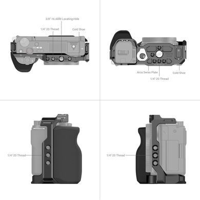Фотография - Клетка для камеры SmallRig с рукояткой для Sony ZV-E10 (3538B)