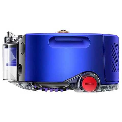 dyson 360 heurist robot vacuum nickel blue