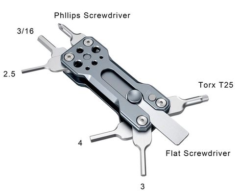Фотографія - Набір Викруток SmallRig Folding Screwdriver Kit Hunter (AAK2495)