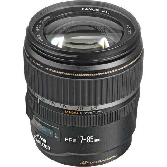 ᐉ Купити Об'єктив Canon EF-S 17-85mm f/4-5.6 IS USM в Києві