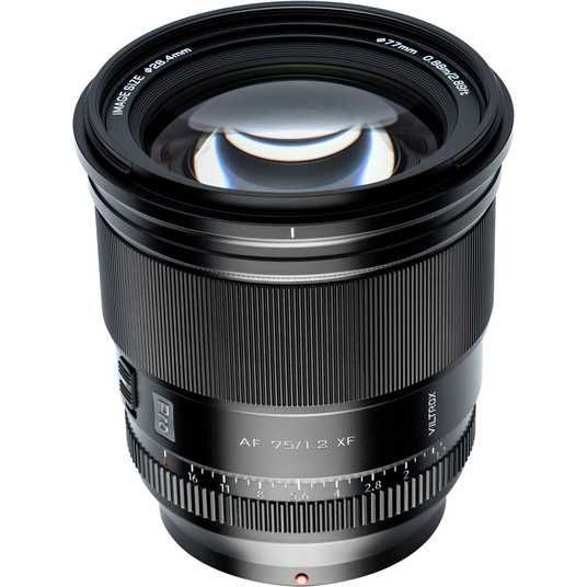 ᐉ Купить Объектив Viltrox AF 75mm f/1.2 XF (Fujifilm X) в Киеве
