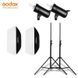 Фотография - Набор студийного света Godox SK300II-E