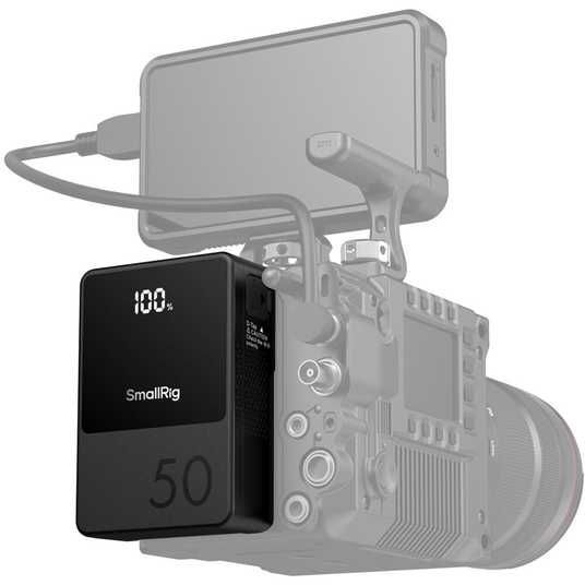 ᐉ Купить Аккумулятор SmallRig VB50 Mini V-Mount (3579B) в Киеве