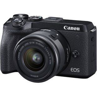 Фотографія - Canon EOS M6 Mark II Kit 15-45mm (Black)