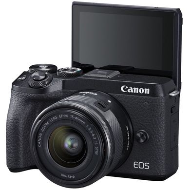 Фотография - Canon EOS M6 Mark II Kit 15-45mm (Black)