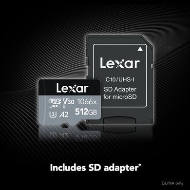Фотография - Карта памяти Lexar Professional 1066x UHS-I microSDXC (LMS10660)