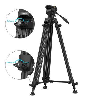 Фотография - Штатив SmallRig AD14 Heavy-Duty Carbon Fiber Tripod (5441)