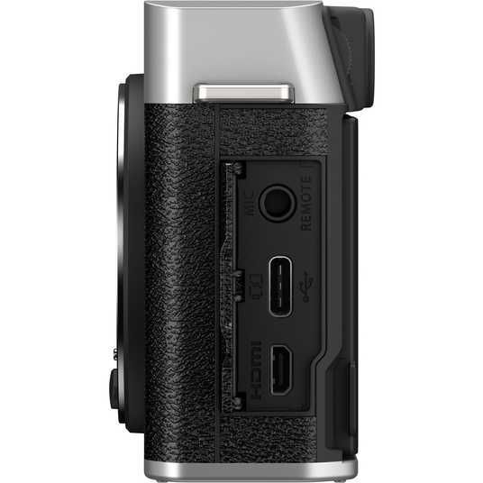 ᐉ Купити Фотоапарат Fujifilm X-E4 Body (Silver) в Києві