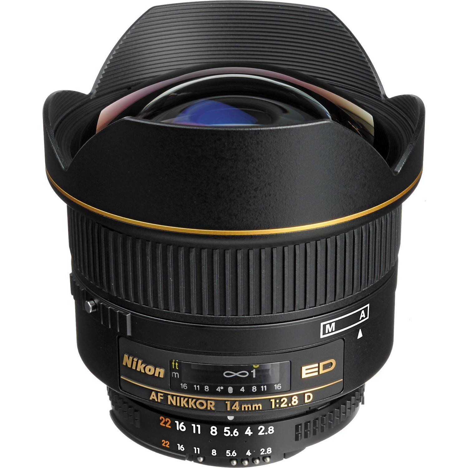 Nikon AF Nikkor 14mm f/2.8D ED レンズ ᐉ Купити Об'єктив Nikon AF 14mm f/2.8D ED в Києві — замовити Об