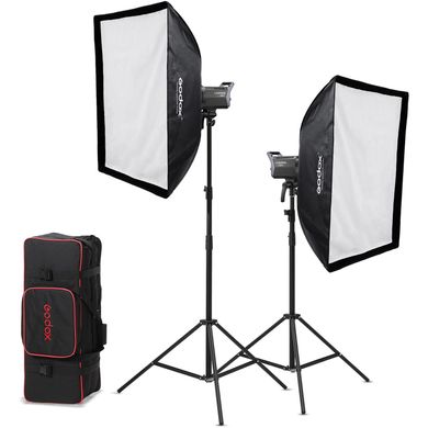 Фотографія - Набір постійного світла Godox LA200D-K2 Softbox Kit