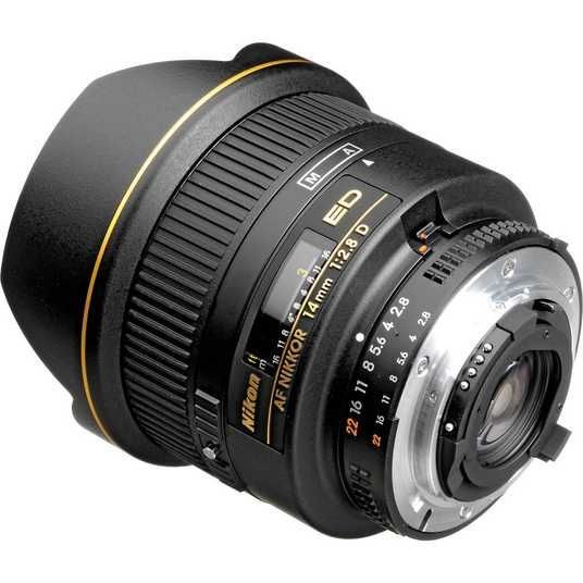 ᐉ Купити Об'єктив Nikon AF 14mm f/2.8D ED в Києві — замовити Об