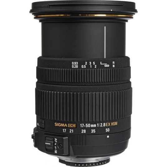ᐉ Купити Об'єктив Sigma 17-50mm f/2.8 EX DC OS HSM (для Nikon) в