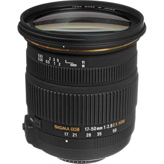 SIGMA 17-50mm F2.8 EX DC OS HSM (ニコンF用) ᐉ Купити Об'єктив Sigma 17-50mm f/2.8 EX DC OS HSM (для Nikon) в