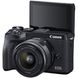 Фотография - Canon EOS M6 Mark II Kit 15-45mm (Black) + видоискатель EVF-DC2