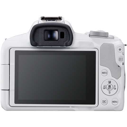ᐉ Купить Фотоаппарат Canon EOS R50 Kit 18-45mm (White) в Киеве