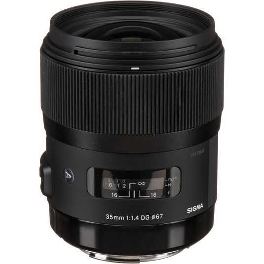ᐉ Купить Объектив Sigma 35mm f/1.4 DG HSM Art (для Canon) в Киеве