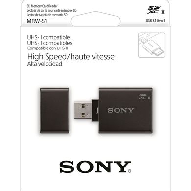 Фотографія - Кардрідер Sony UHS-II SD Memory Card Reader (MRW-S1)