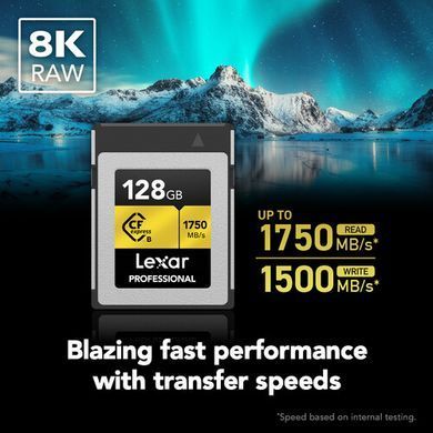 Фотография - Карта памяти Lexar Professional CFexpress Type B (GOLD Series)