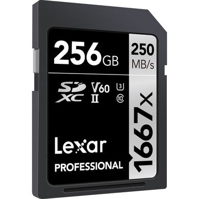 Фотография - Карта памяти Lexar Professional 1667x UHS-II SDXC