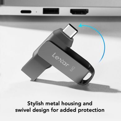 Фотография - Lexar JumpDrive Dual Drive D400 USB 3.2 Gen 1 USB-C / USB-A